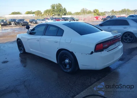 2012 Dodge Charger Police z USA, uszkodzony, nr VIN 2C3CDXAT8CH205007